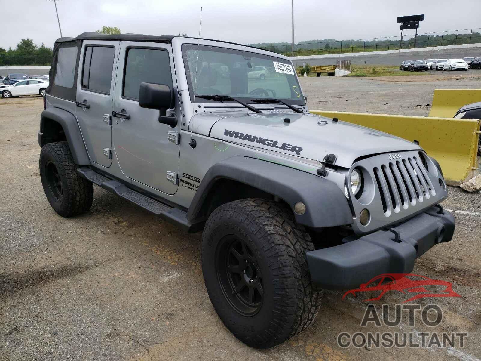 JEEP WRANGLER 2017 - 1C4BJWDG2HL663967