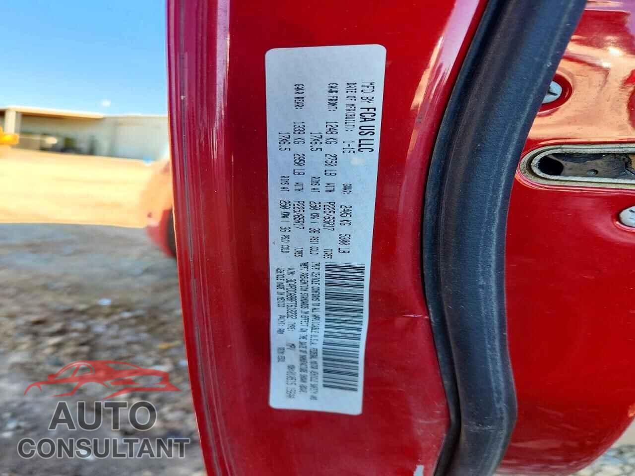DODGE JOURNEY 2015 - 3C4PDCAB8FT618232