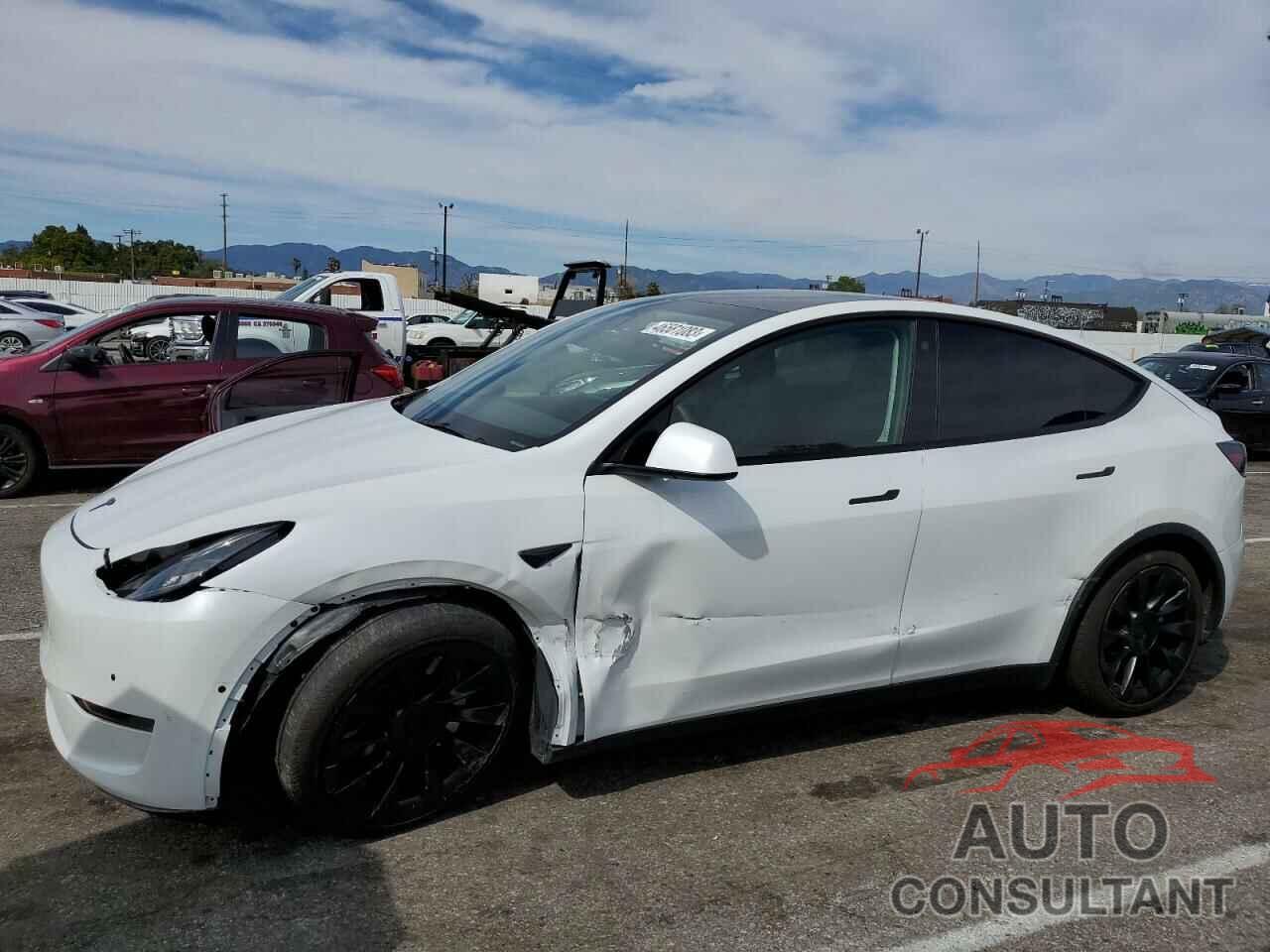 TESLA MODEL Y 2021 - 5YJYGDED0MF124262