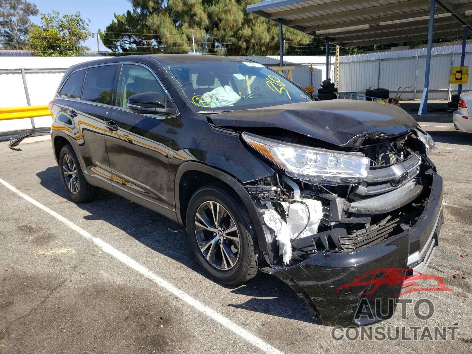TOYOTA HIGHLANDER 2019 - 5TDZZRFH7KS291806