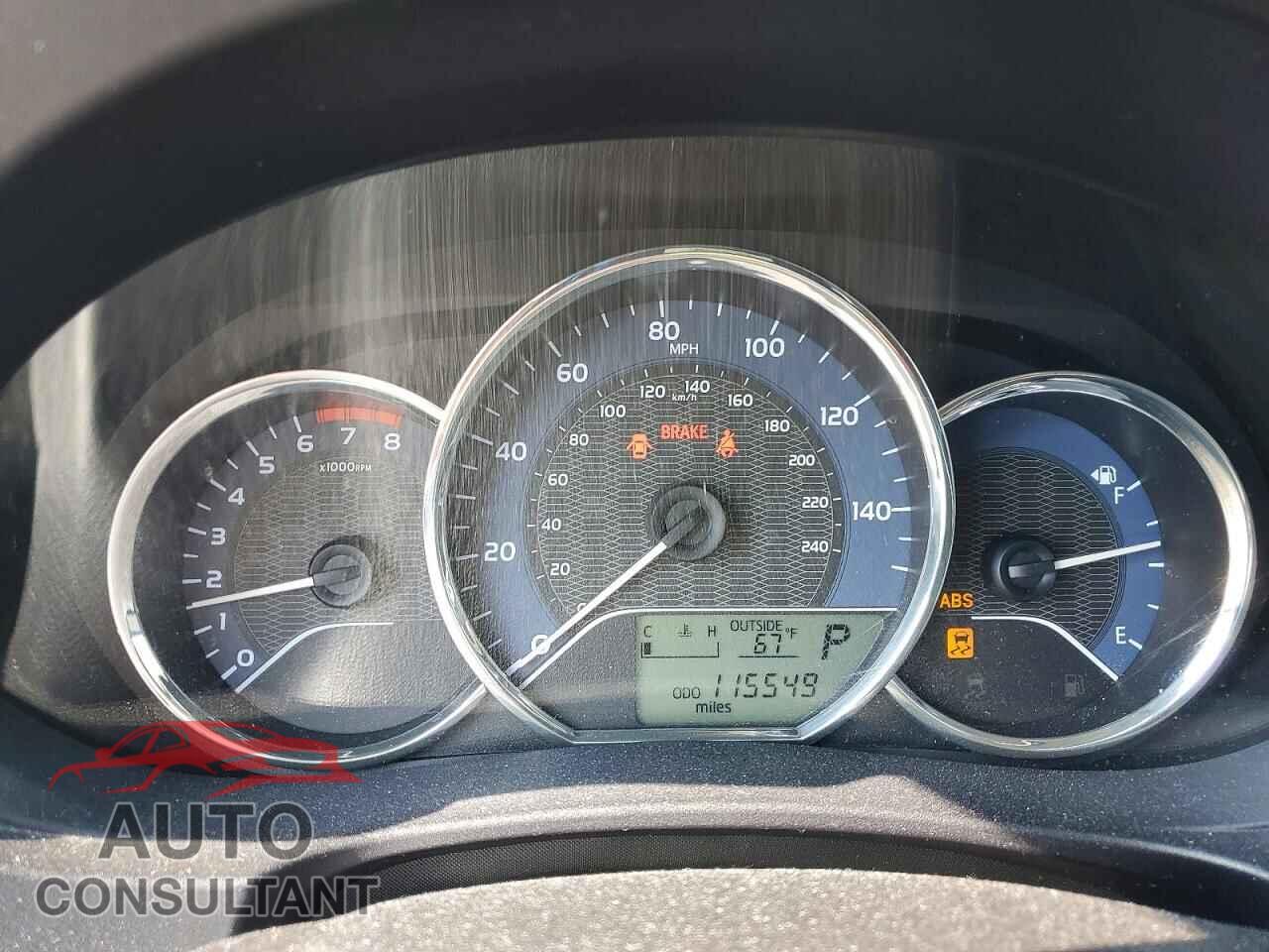 TOYOTA COROLLA 2014 - 2T1BURHE2EC226278