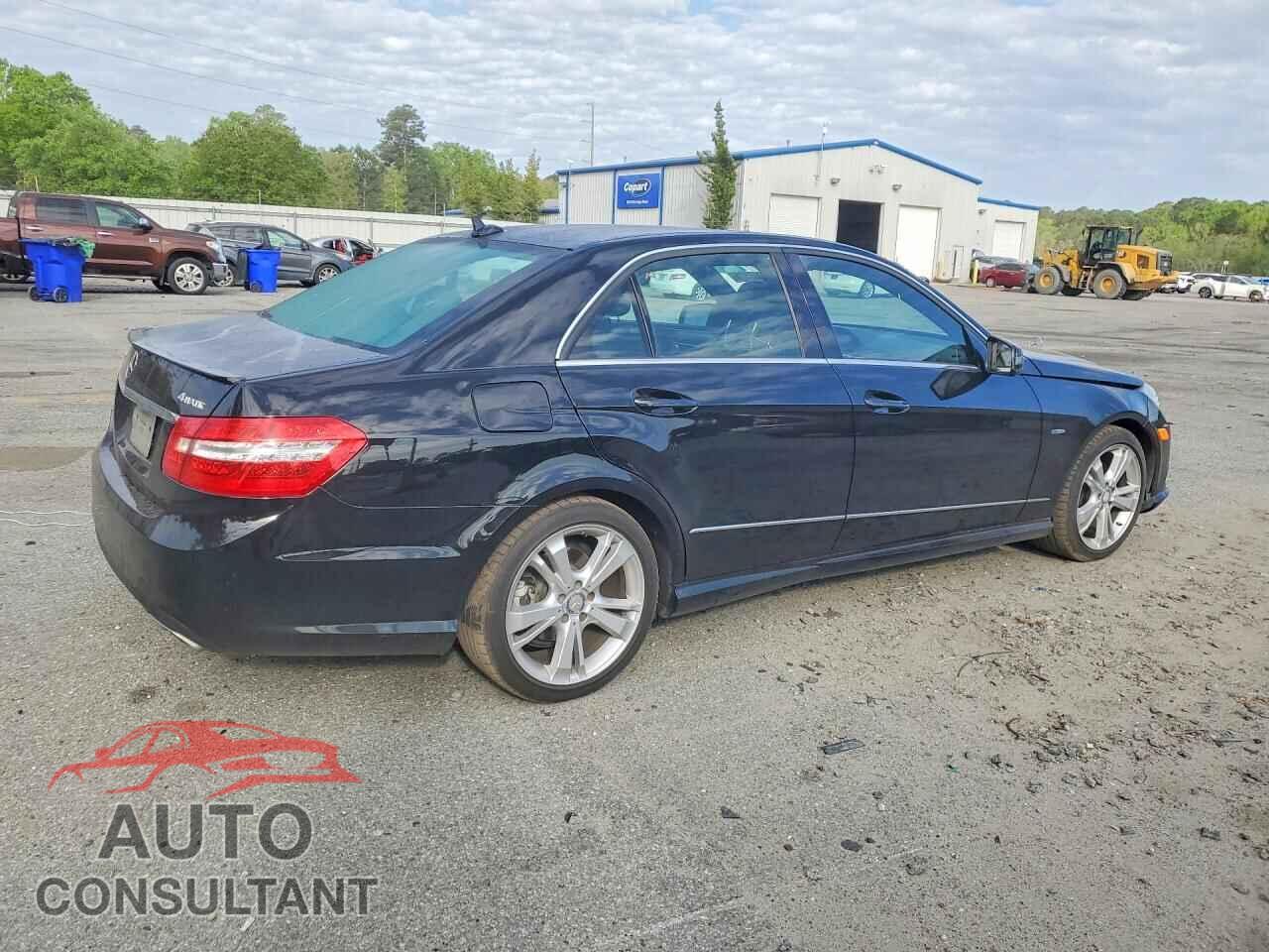 MERCEDES-BENZ E-CLASS 2012 - WDDHF8JB3CA549356