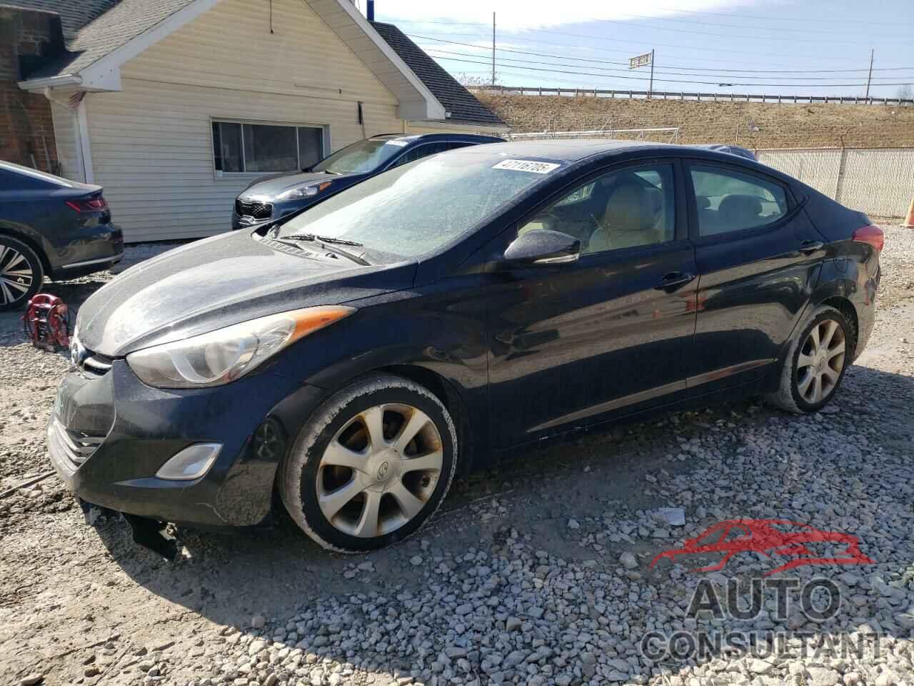 HYUNDAI ELANTRA 2011 - KMHDH4AE8BU092400