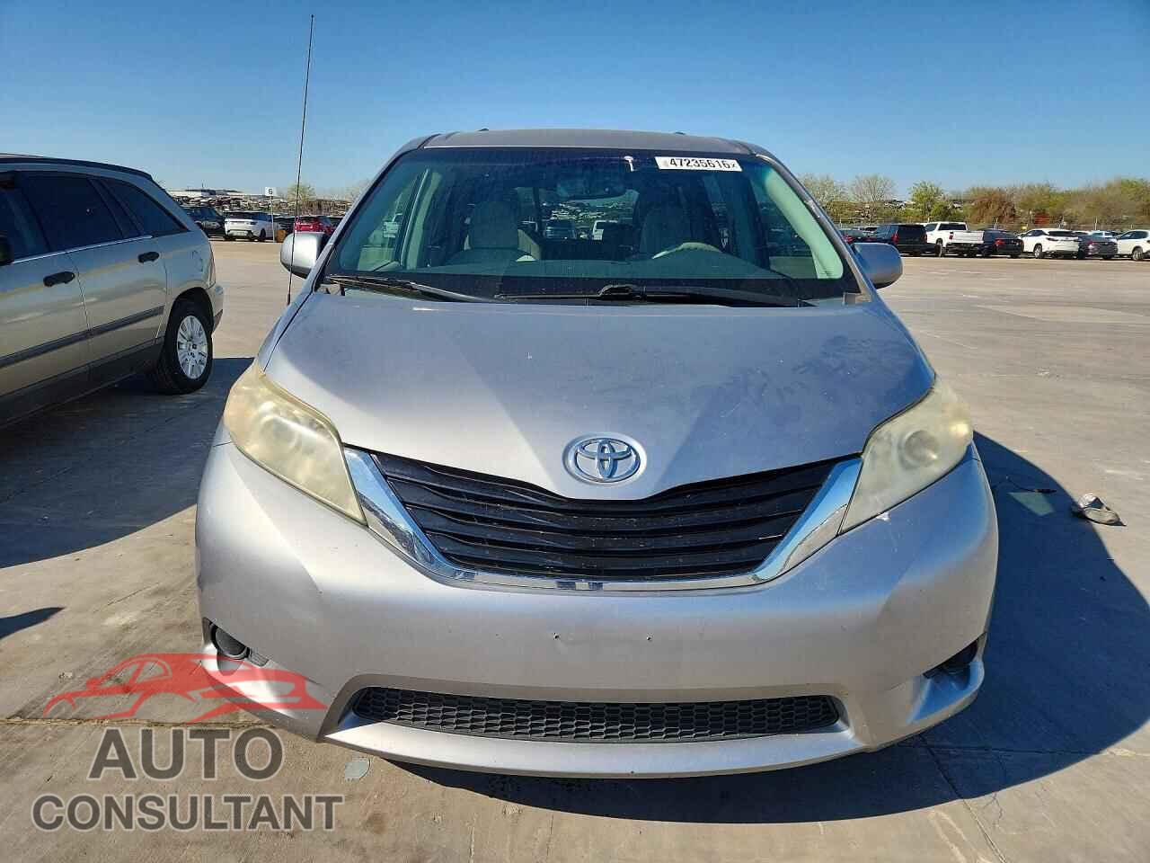 TOYOTA SIENNA 2012 - 5TDKK3DC8CS264254