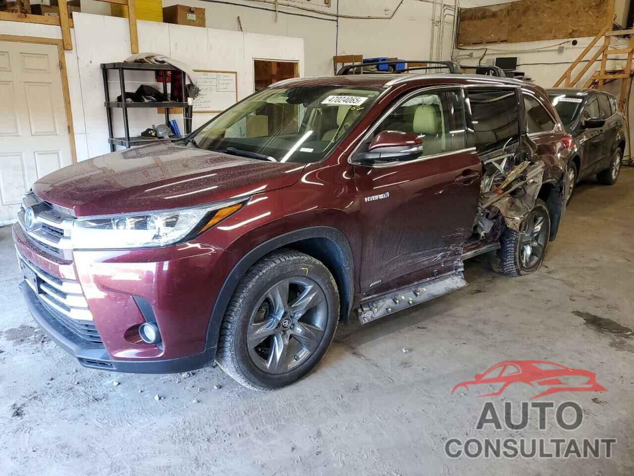 TOYOTA HIGHLANDER 2017 - 5TDDGRFH0HS026508