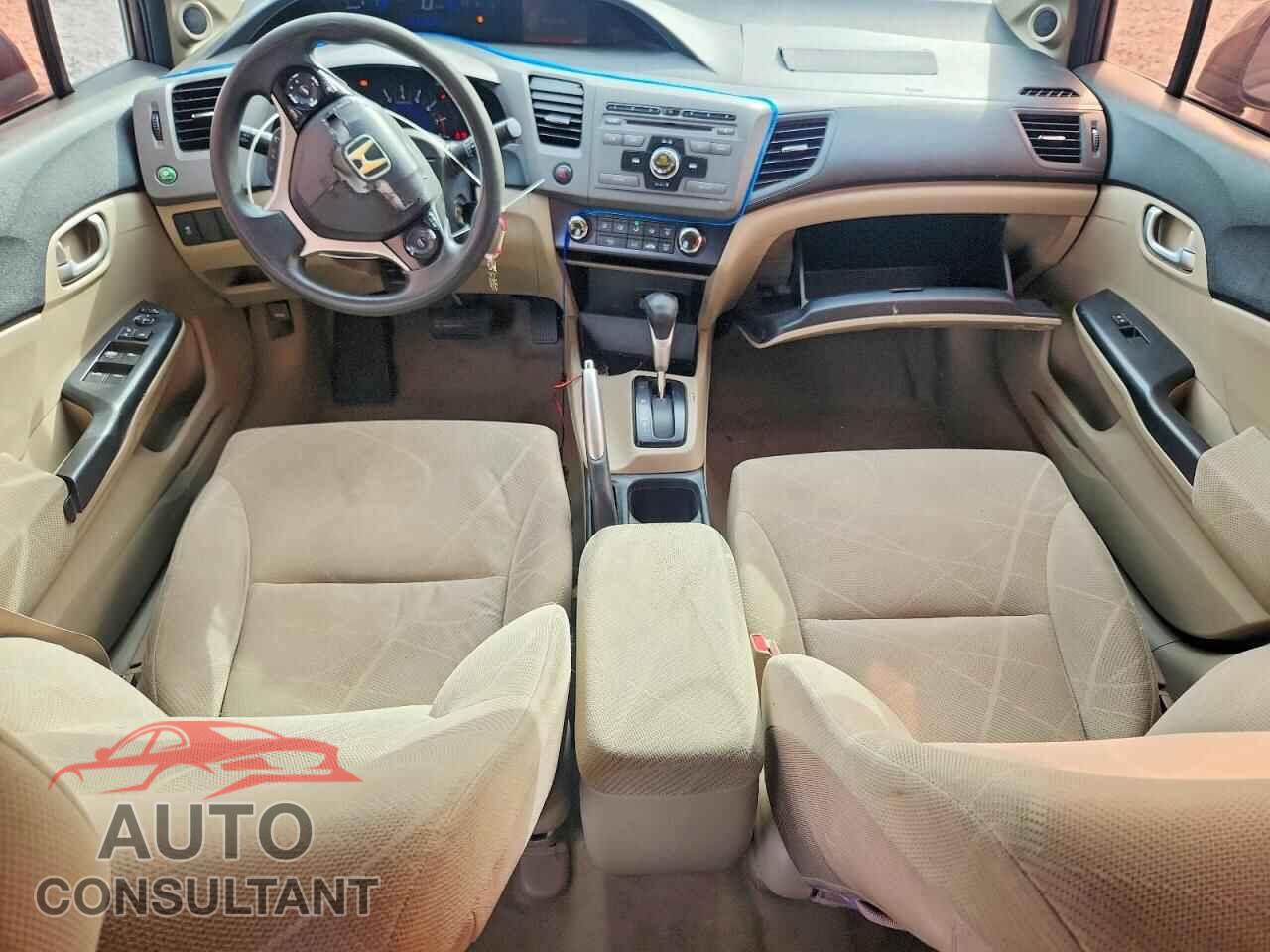 HONDA CIVIC 2012 - JHMFB2F86CS003019
