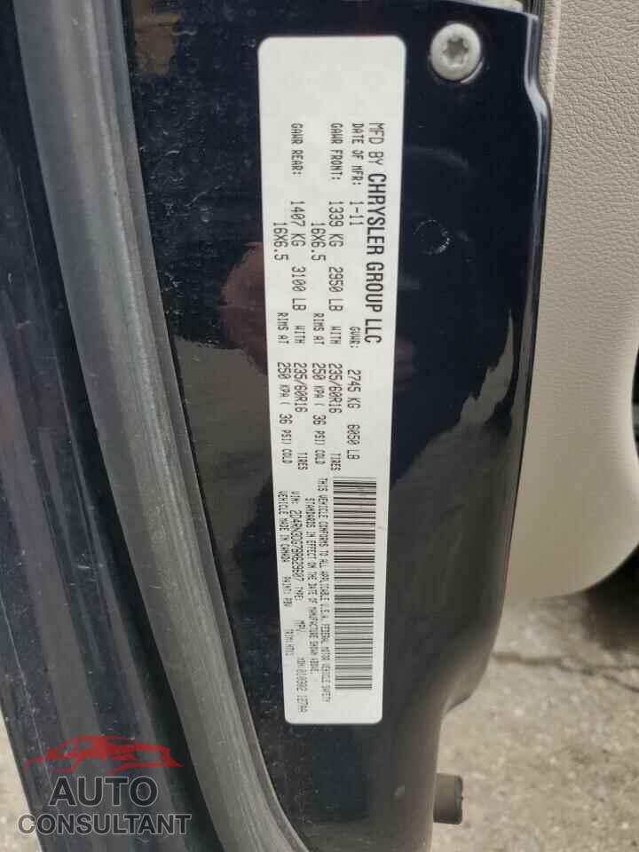 DODGE CARAVAN 2011 - 2D4RN3DG7BR629607