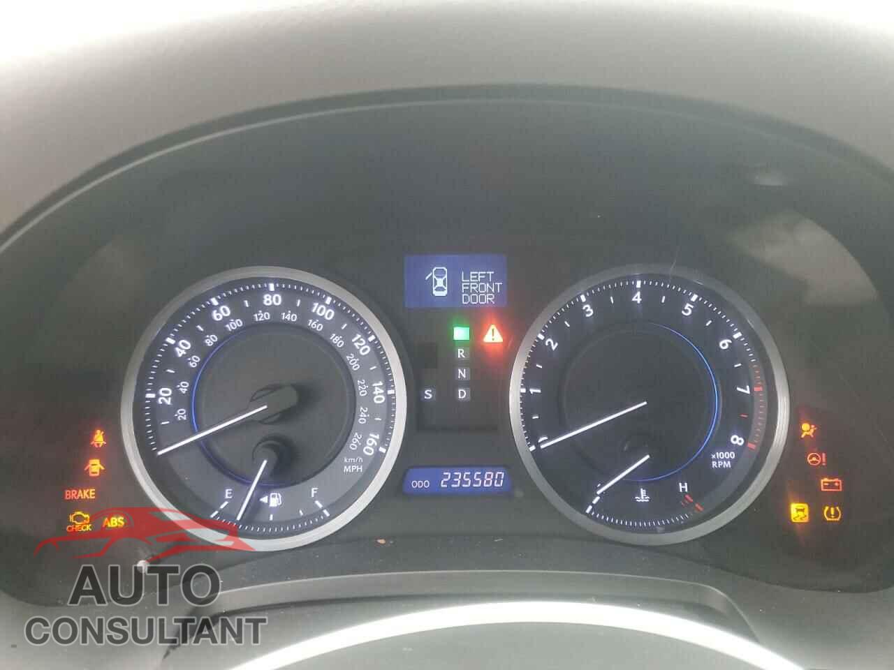 LEXUS IS 2011 - JTHBF5C29B5155670