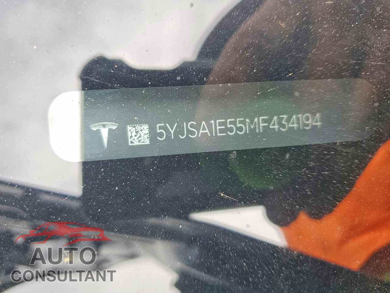 TESLA MODEL S 2021 - 5YJSA1E55MF434194