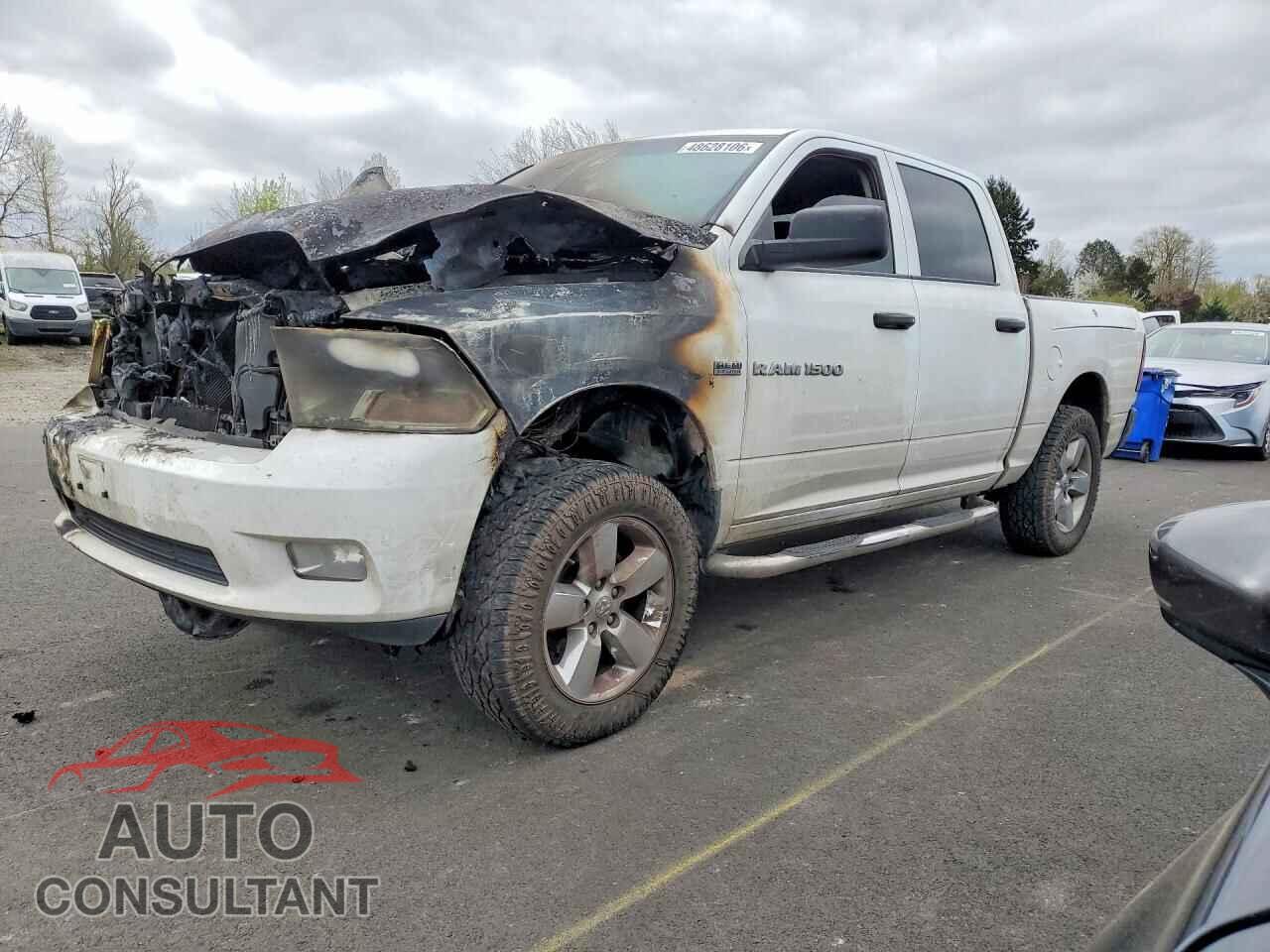 DODGE RAM 1500 2012 - 1C6RD7KT1CS185431