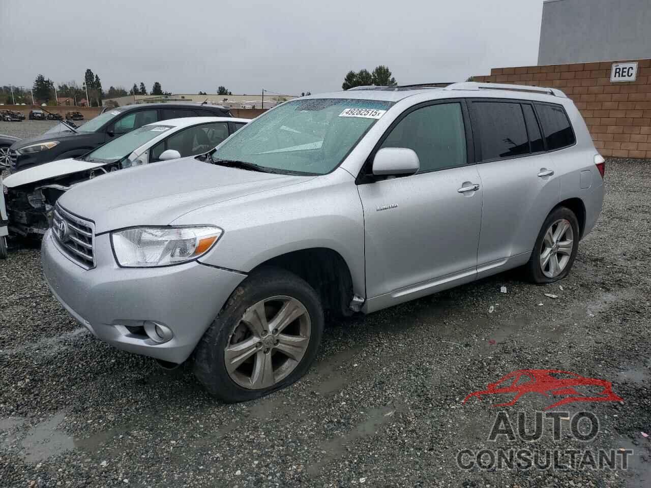 TOYOTA HIGHLANDER 2009 - JTEDS42A292087518