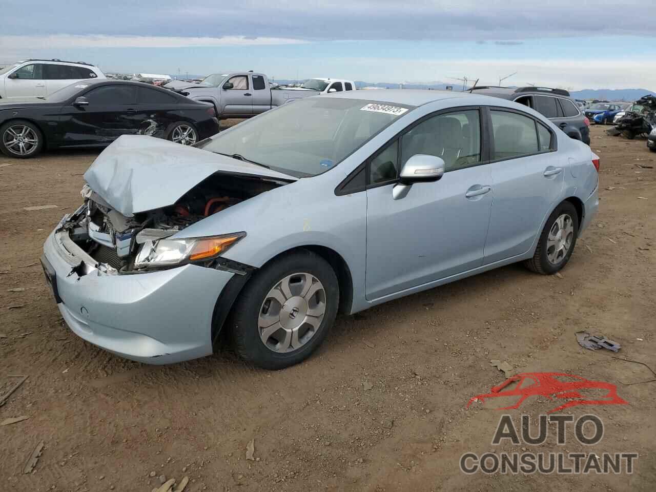 HONDA CIVIC 2012 - JHMFB4F37CS005930