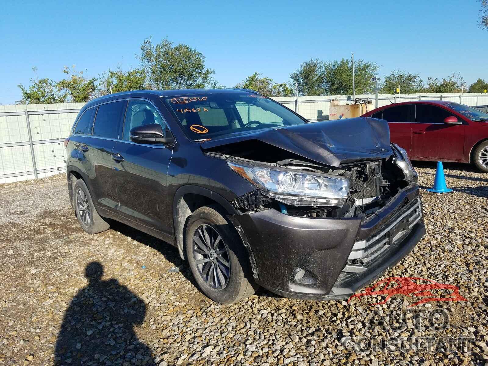 TOYOTA HIGHLANDER 2017 - 5TDJZRFH5HS415626