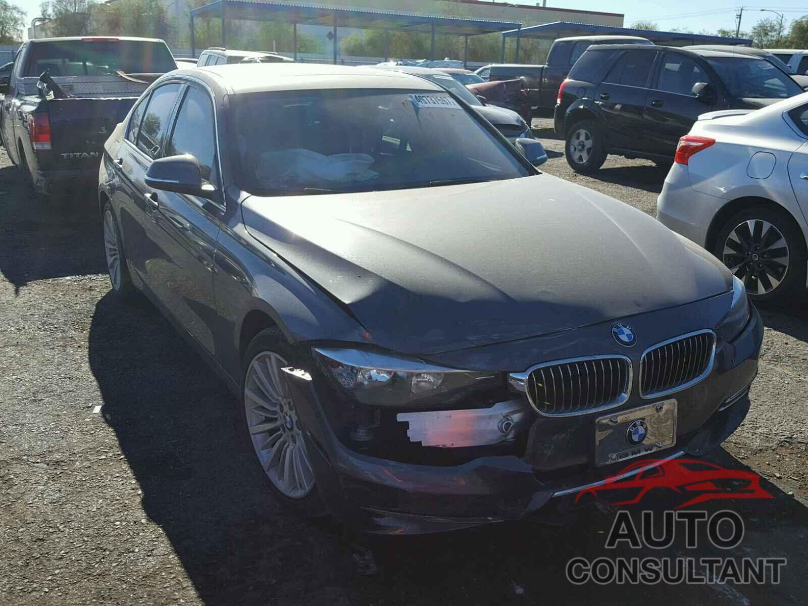 BMW 3 SERIES 2013 - WBA3C1C51DF437474