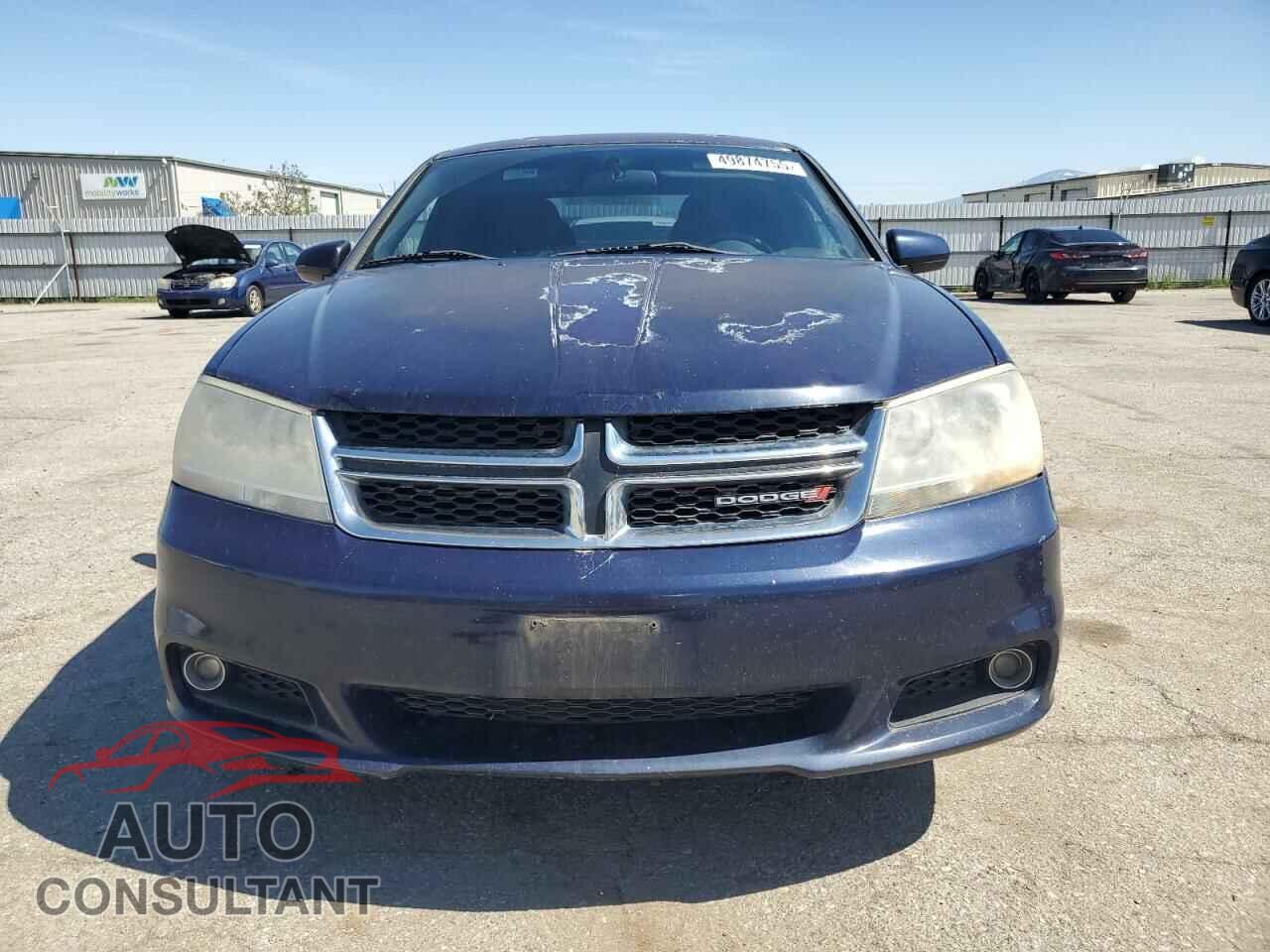 DODGE AVENGER 2013 - 1C3CDZCB3DN708291