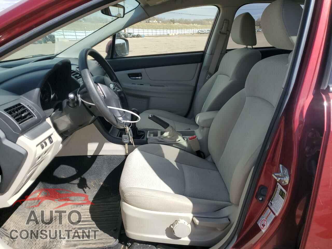 SUBARU XV 2014 - JF2GPACC8E9318782