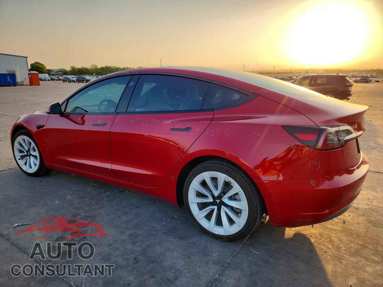 TESLA MODEL 3 2022 - 5YJ3E1EBXNF252975