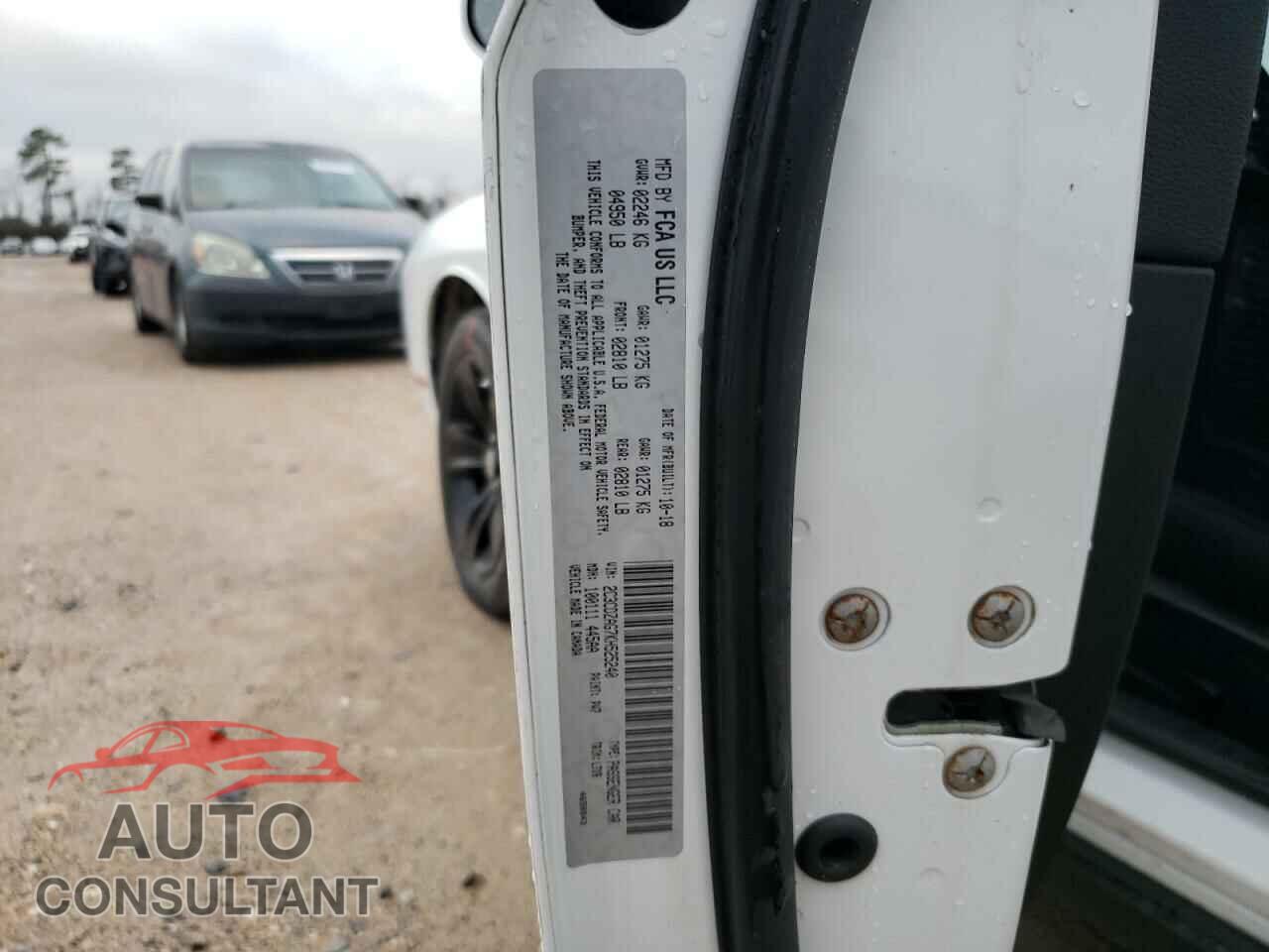 DODGE CHALLENGER 2019 - 2C3CDZAG7KH525240