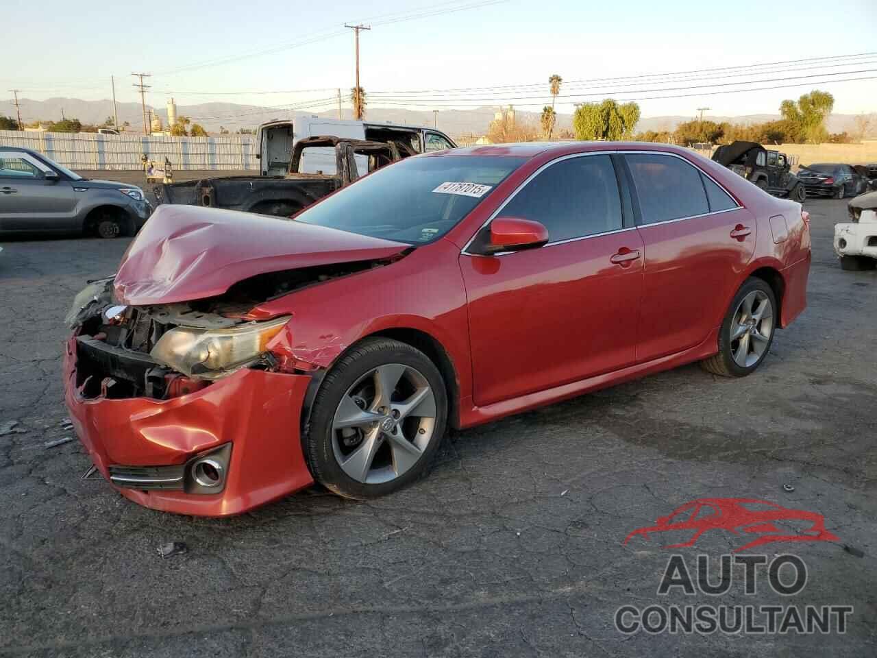 TOYOTA CAMRY 2012 - 4T1BF1FK6CU619121