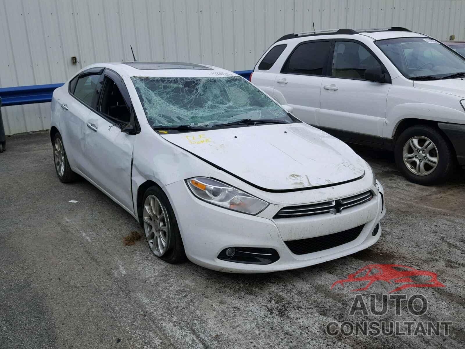 DODGE DART 2015 - 1C3CDFCBXFD205574