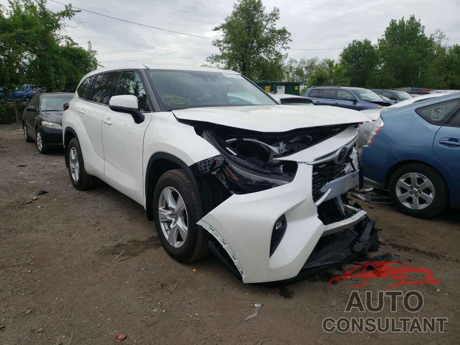 TOYOTA HIGHLANDER 2021 - 5TDBZRBH9MS534266