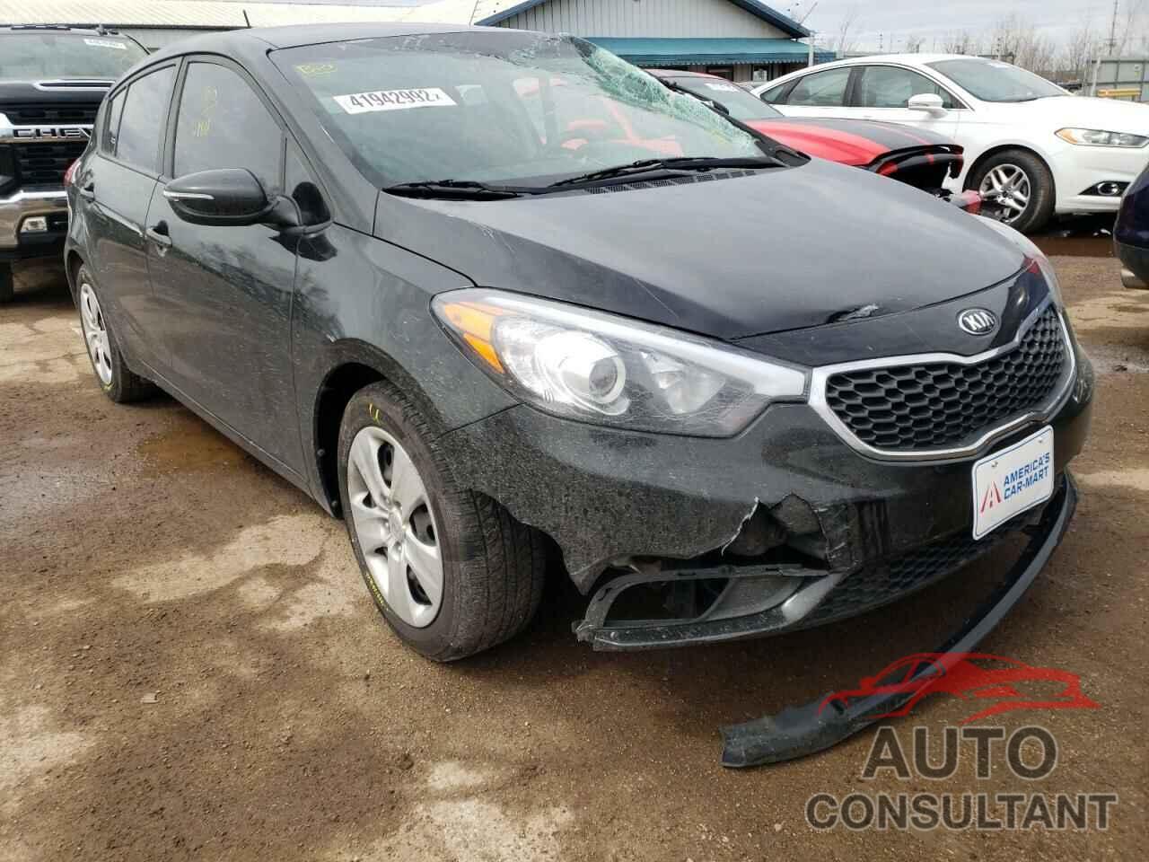 KIA FORTE 2016 - KNAFK5A83G5622205