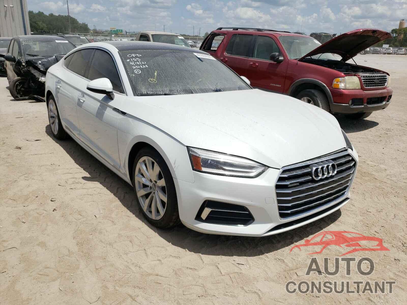 AUDI A5 2018 - WAUANCF5XJA010134