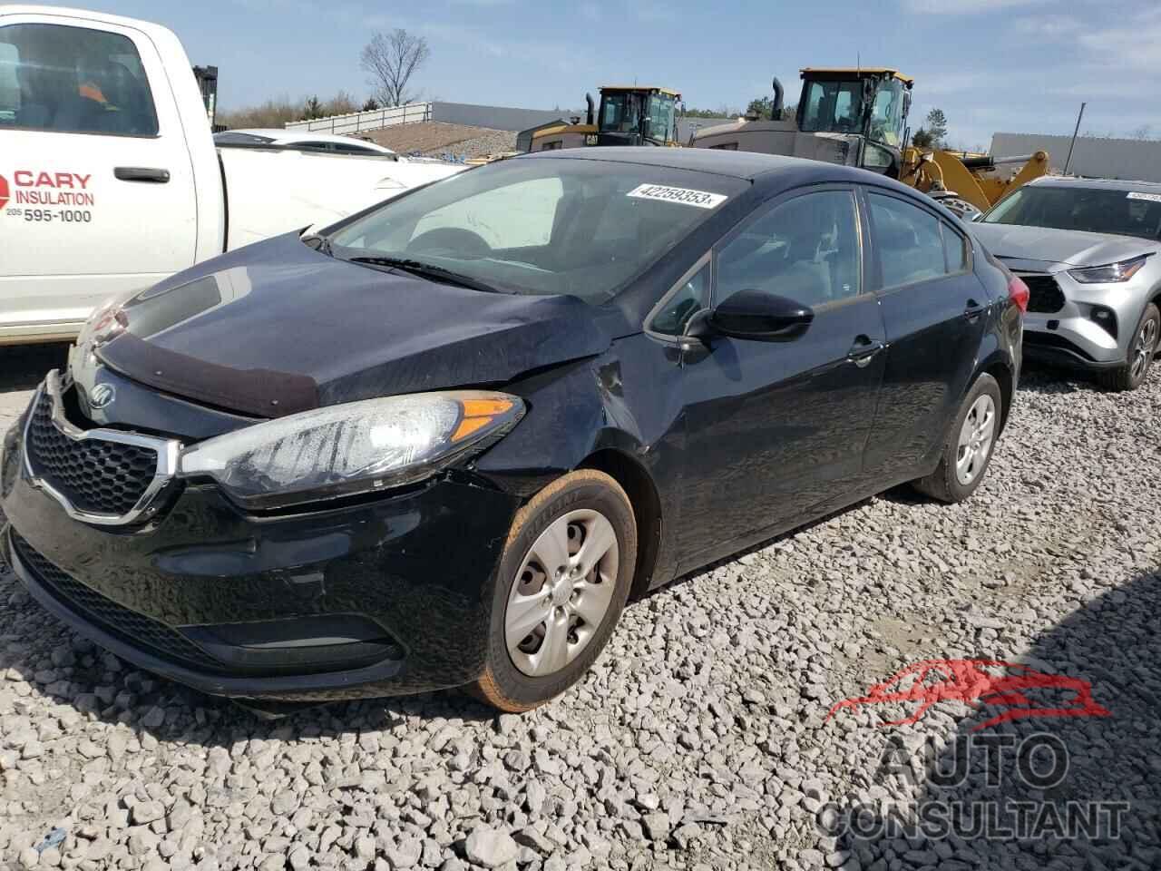 KIA FORTE 2015 - KNAFK4A6XF5386871