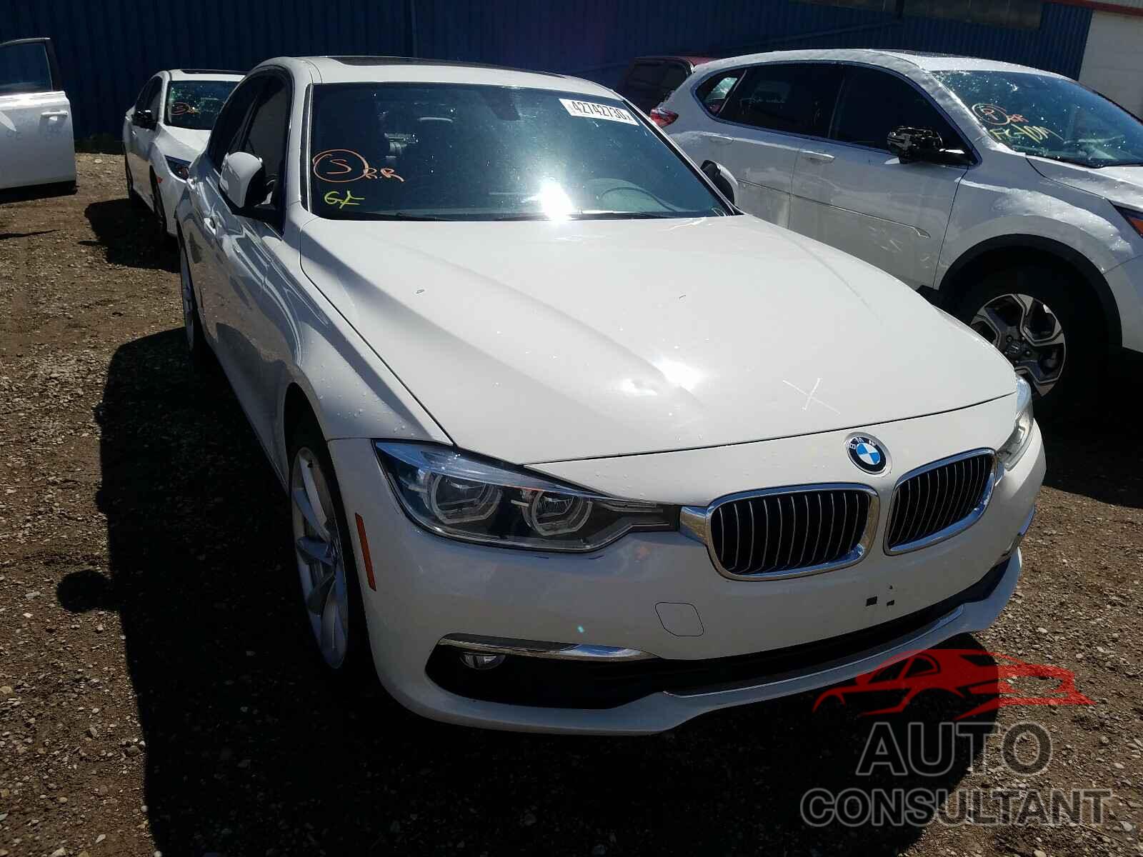 BMW 3 SERIES 2017 - WBA8D9C33HA004631