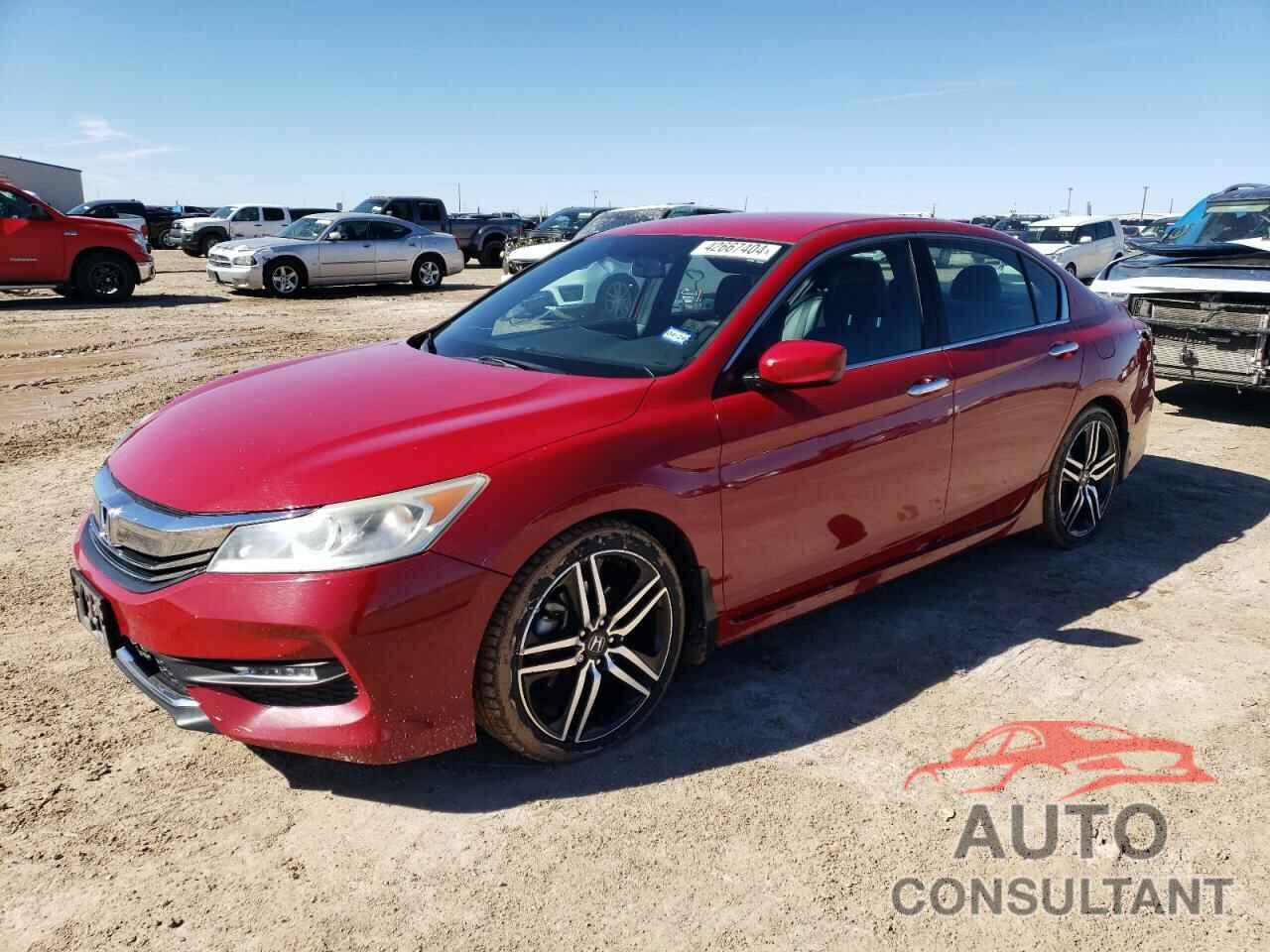 HONDA ACCORD 2017 - 1HGCR2F56HA163146