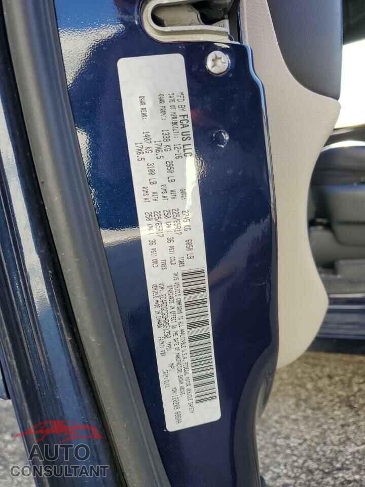 DODGE CARAVAN 2017 - 2C4RDGCG3HR651332