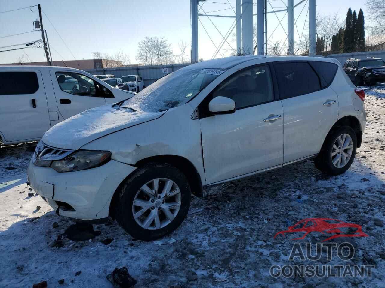 NISSAN MURANO 2012 - JN8AZ1MW8CW218529