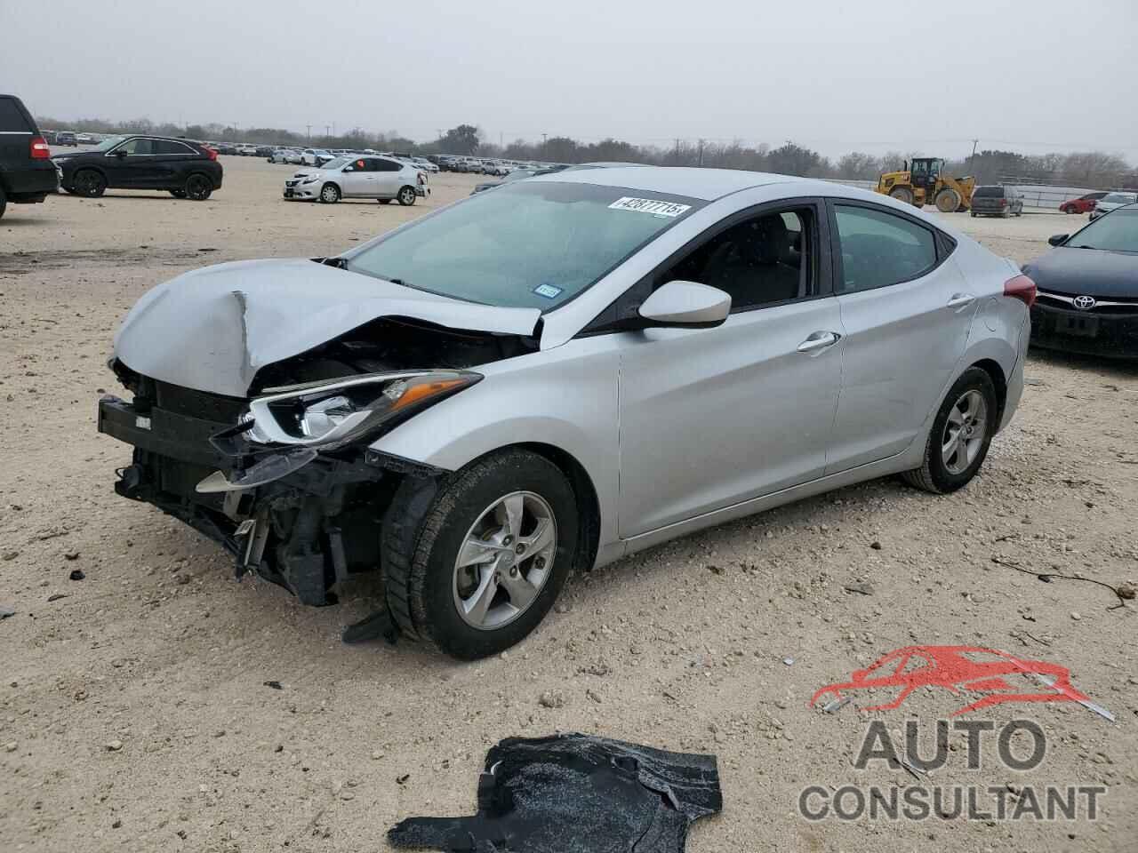 HYUNDAI ELANTRA 2014 - 5NPDH4AE5EH463323