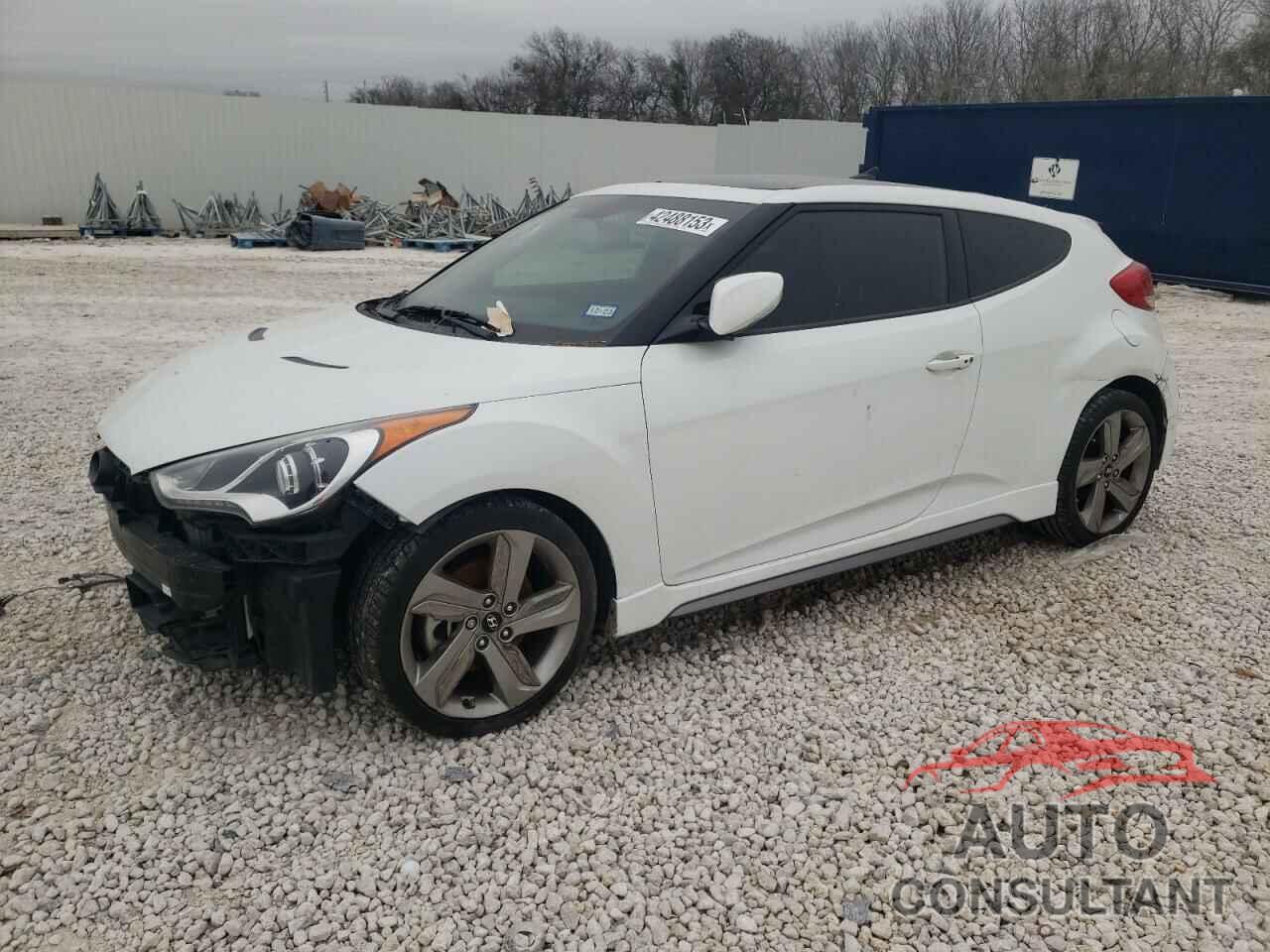 HYUNDAI VELOSTER 2015 - KMHTC6AE1FU249261