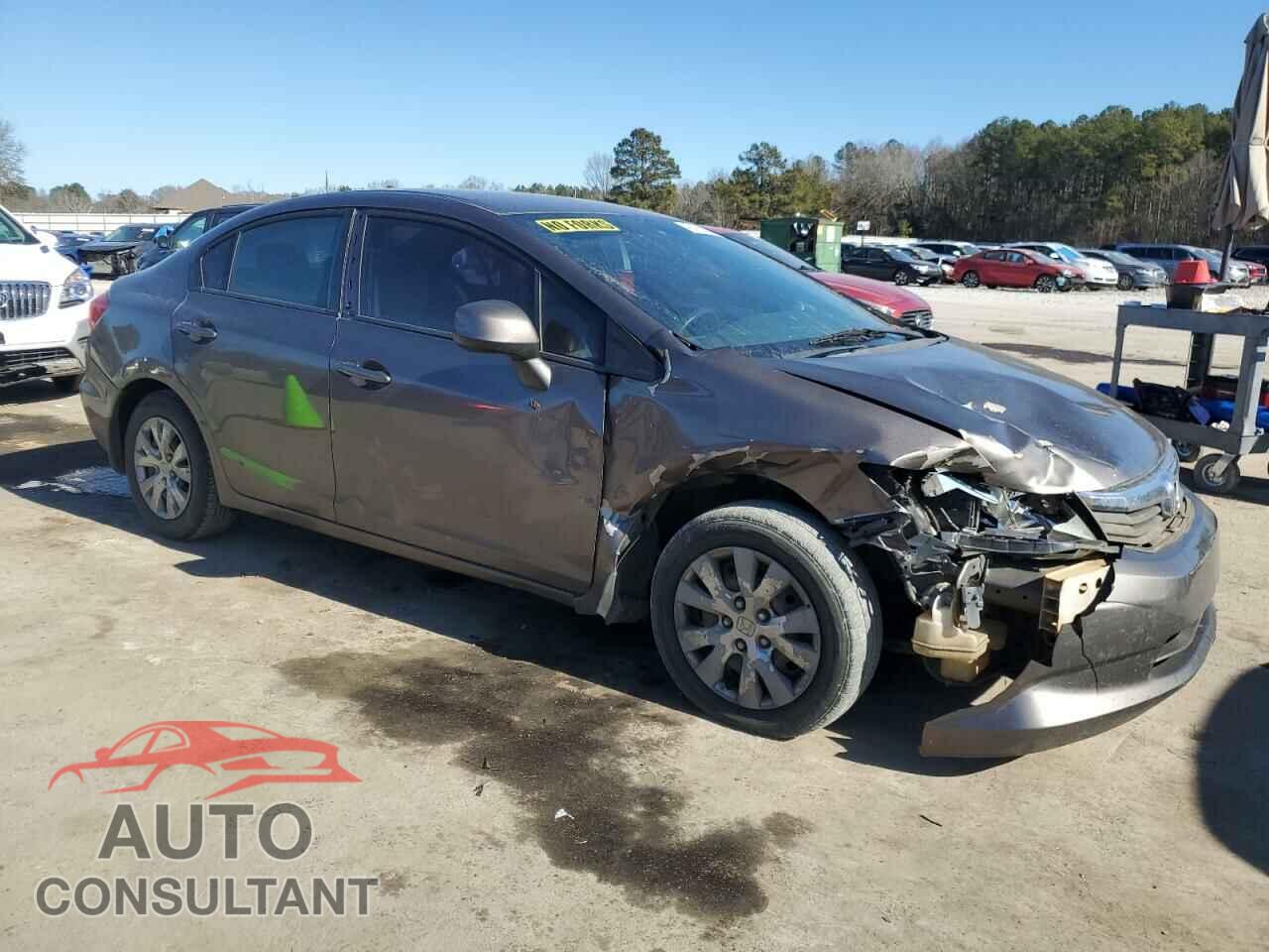 HONDA CIVIC 2012 - 2HGFB2F52CH547999