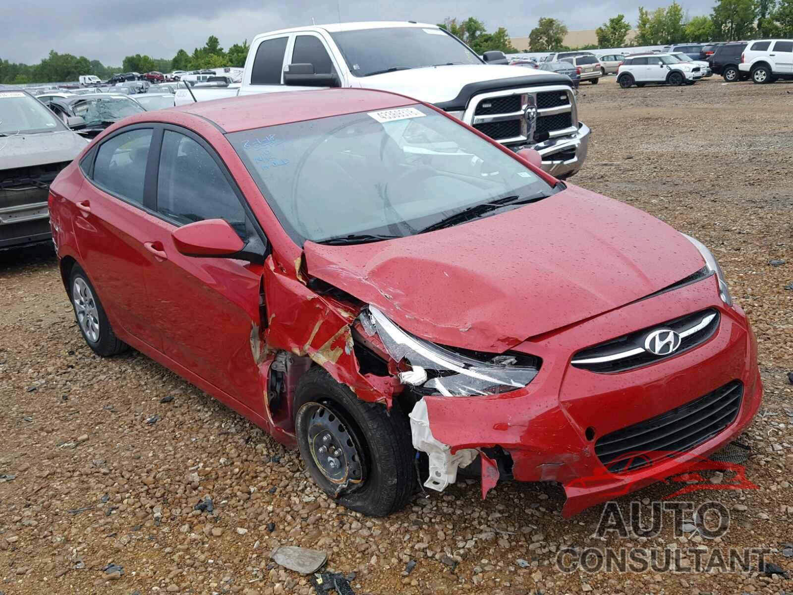 HYUNDAI ACCENT 2016 - KMHCT4AE6GU987028