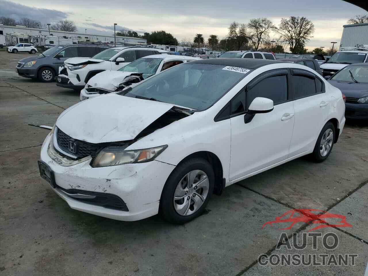 HONDA CIVIC 2013 - 2HGFB2F59DH603633
