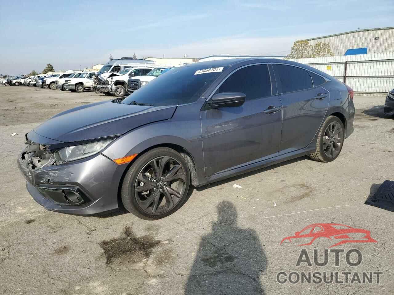 HONDA CIVIC 2021 - 19XFC2F86ME201795