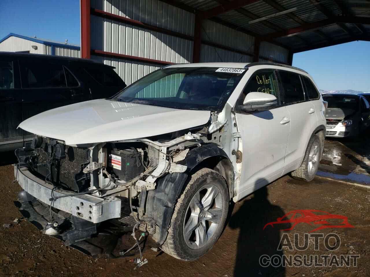 TOYOTA HIGHLANDER 2015 - 5TDDKRFHXFS188061