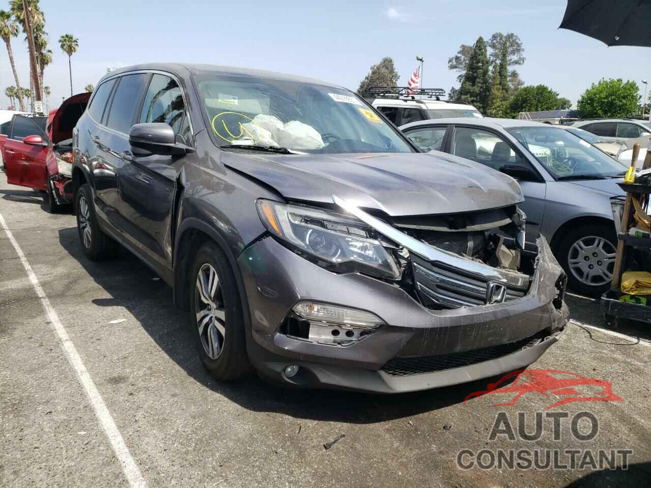 HONDA PILOT 2017 - 5FNYF5H56HB008759