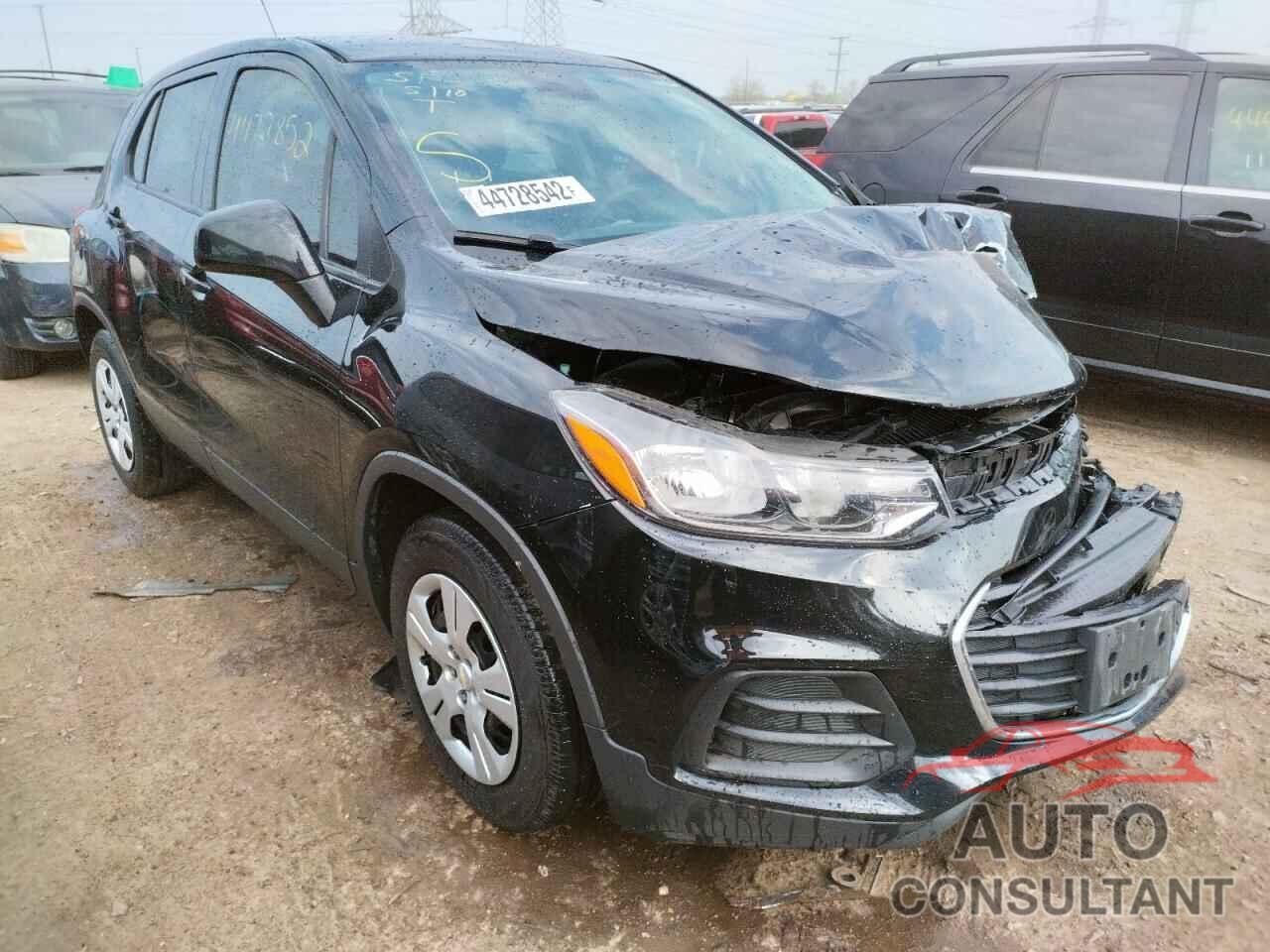 CHEVROLET TRAX 2017 - 3GNCJKSB1HL266282