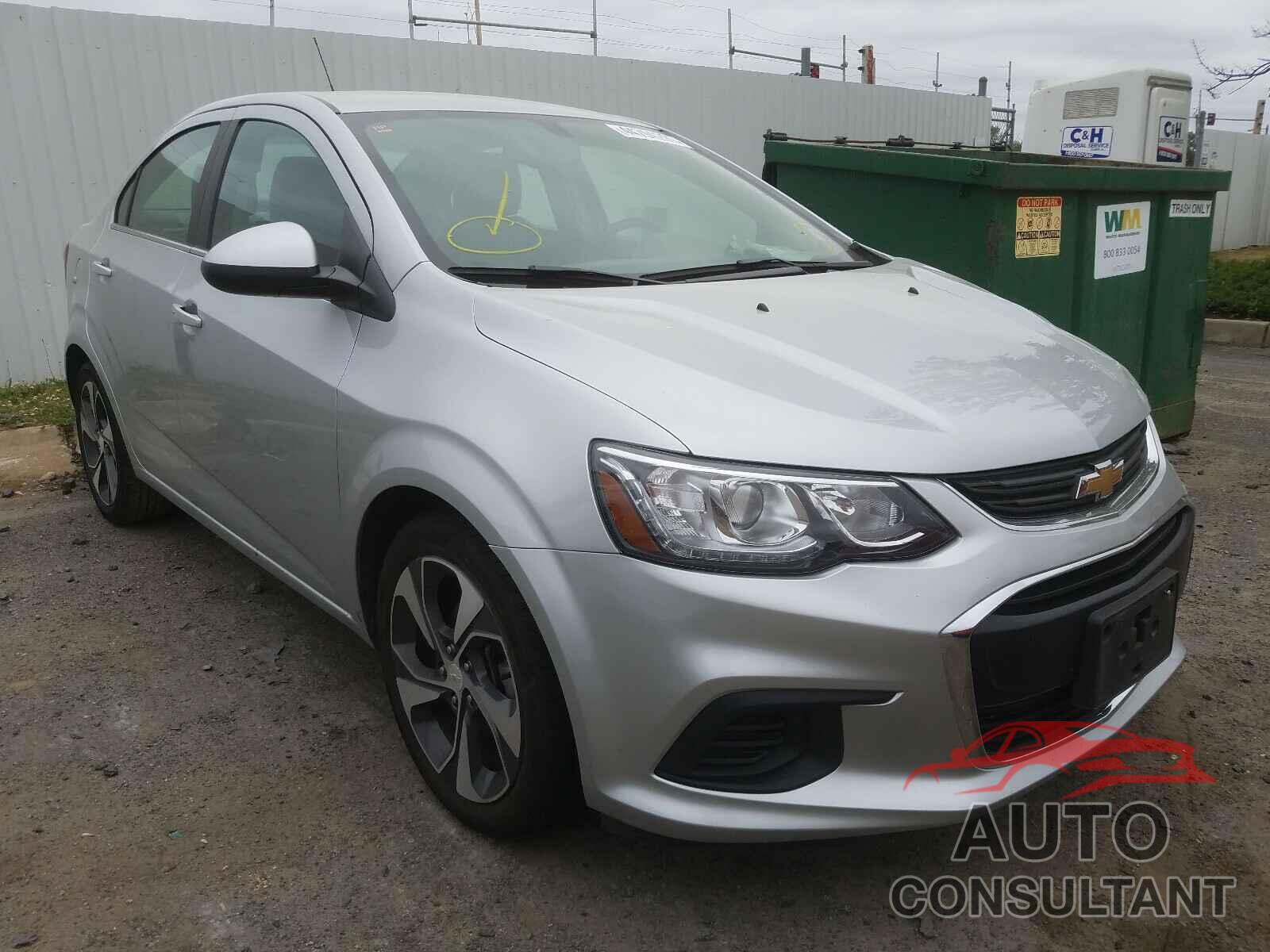 CHEVROLET SONIC 2019 - 1G1JF5SBXK4122013