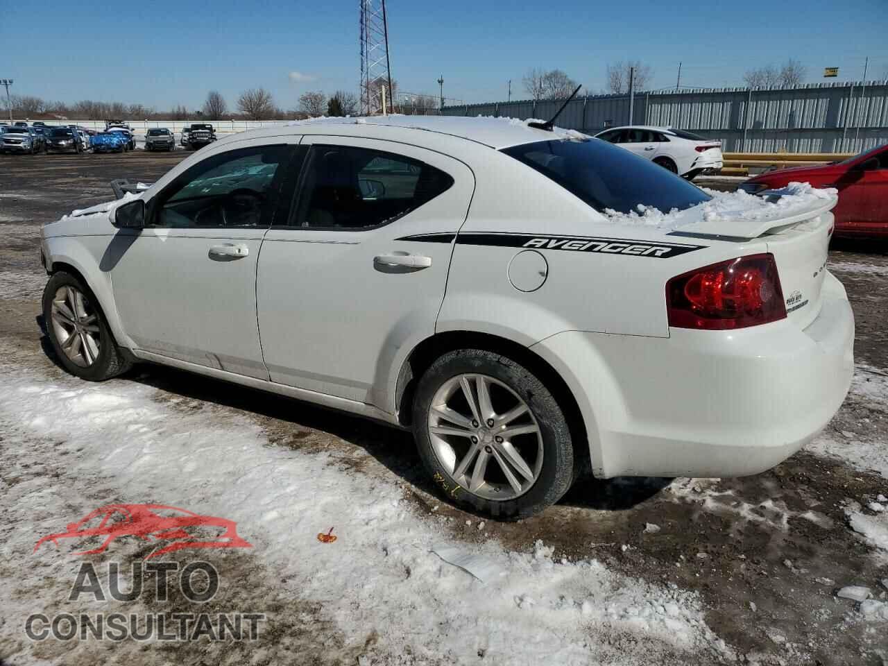 DODGE AVENGER 2012 - 1C3CDZCB4CN280391