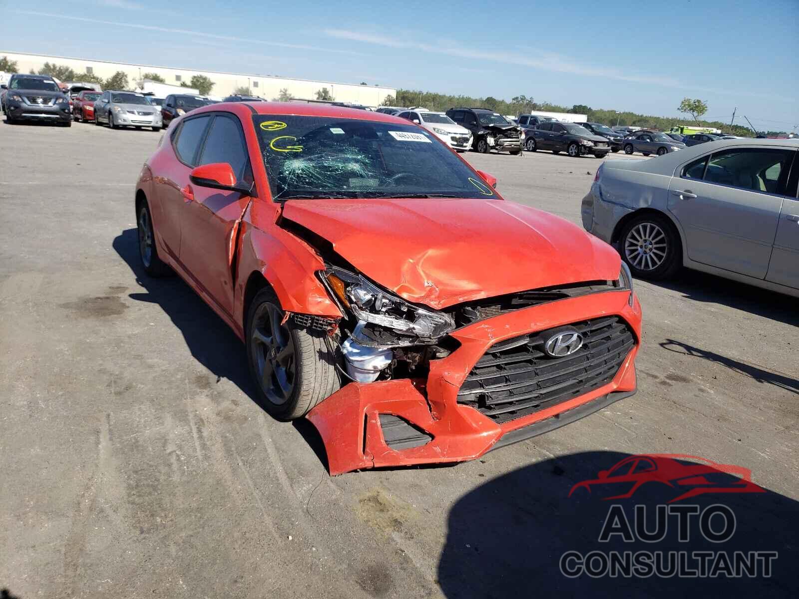 HYUNDAI VELOSTER 2019 - KMHTG6AF4KU001576