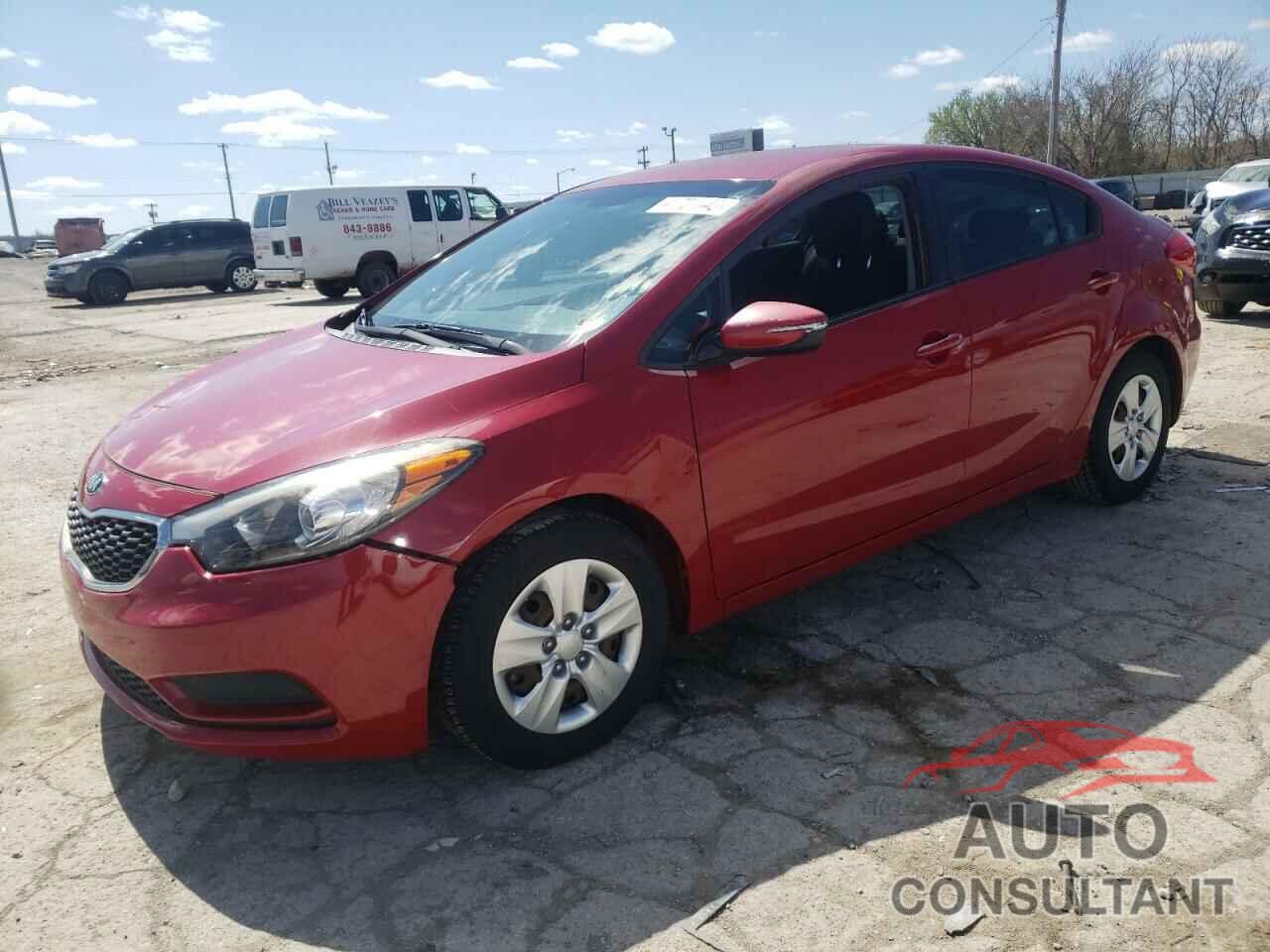 KIA FORTE 2016 - KNAFX4A61G5527040