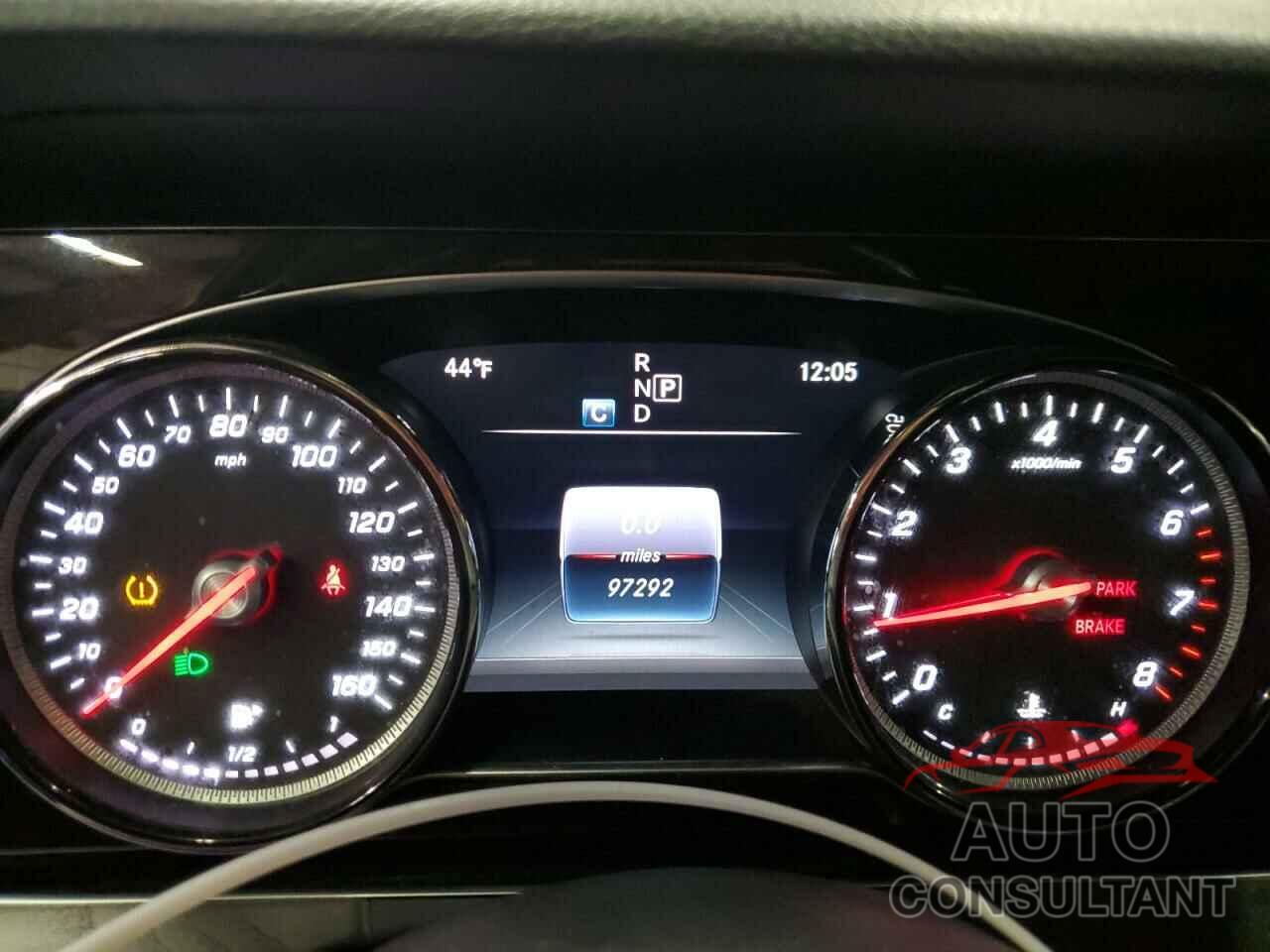 MERCEDES-BENZ E-CLASS 2017 - WDDZF4KB4HA104188