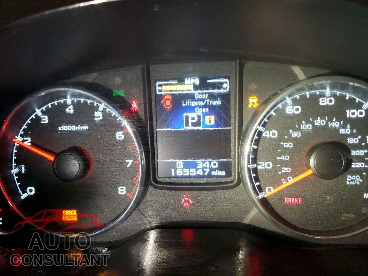 SUBARU OUTBACK 2014 - 4S4BRBLC5E3259973