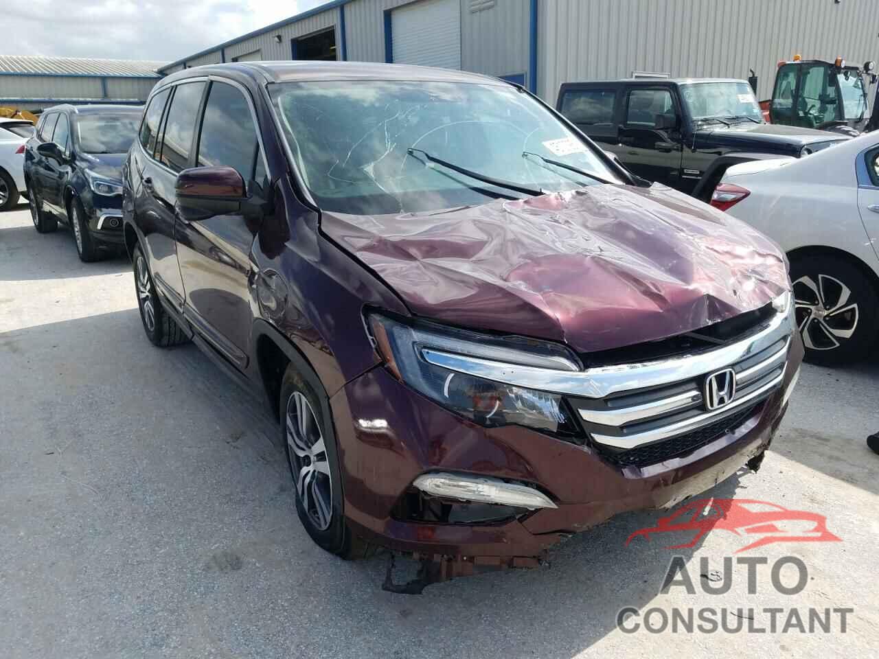 HONDA PILOT 2017 - 5FNYF5H31HB006318