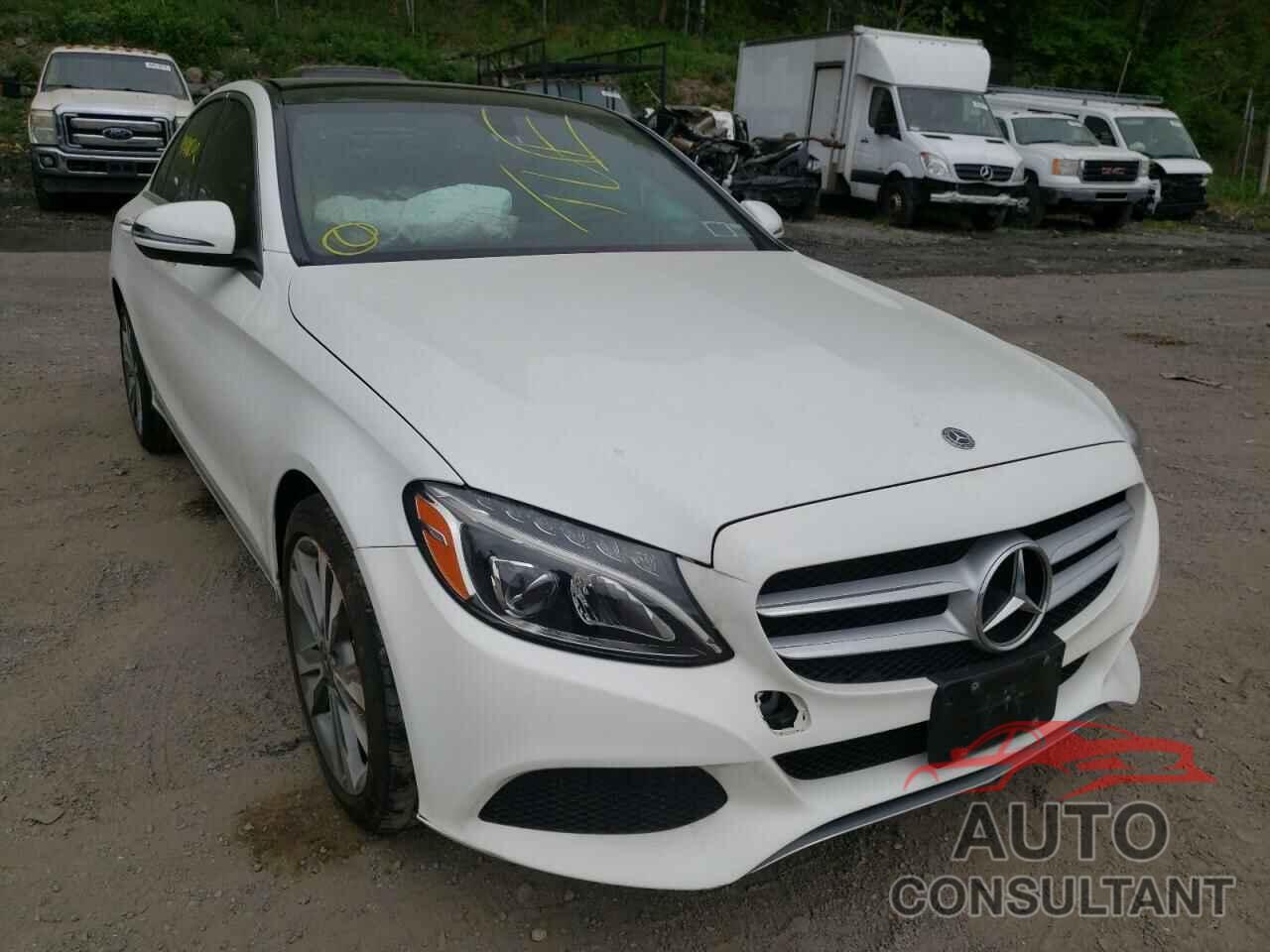 MERCEDES-BENZ C-CLASS 2018 - WDDWF4KB8JR345147