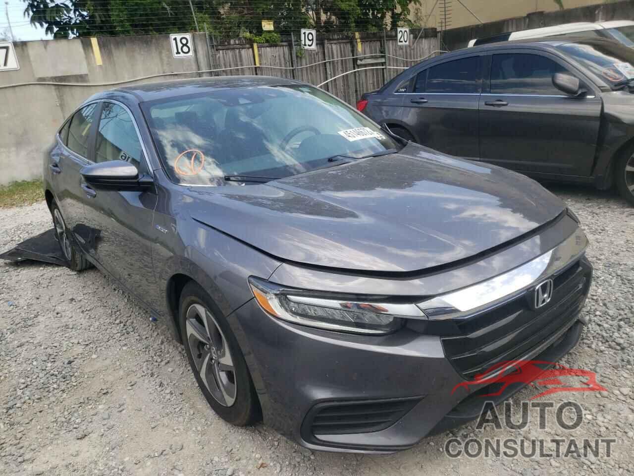 HONDA INSIGHT 2019 - 19XZE4F1XKE015714